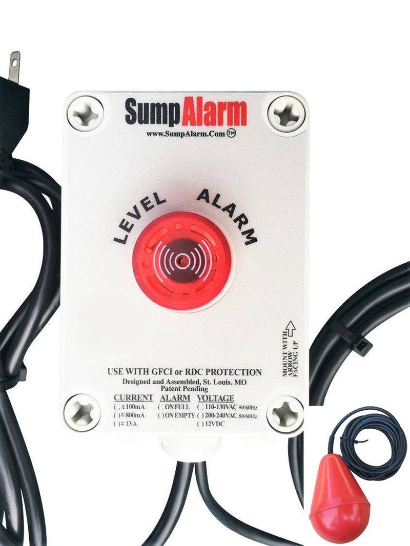 Original Sump Alarm with SludgeBoss Float Switch