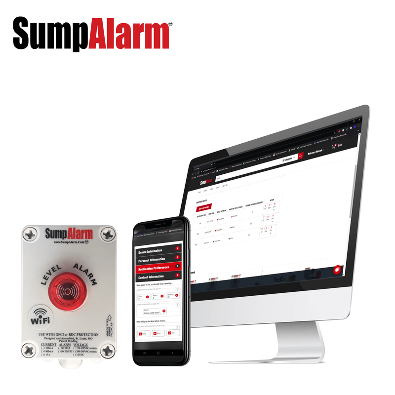 Wireless (Wifi) Sump Alarm Low Level Tank Alarm