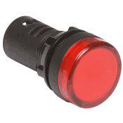 Weather resistant LED replacement lamp - RED panel Mount indicator