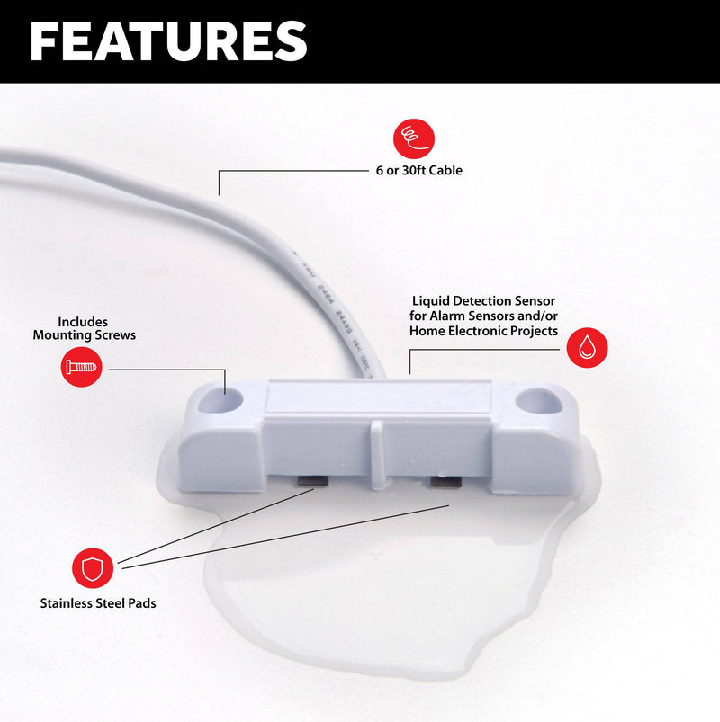 DC Floor Water Leak Sensor